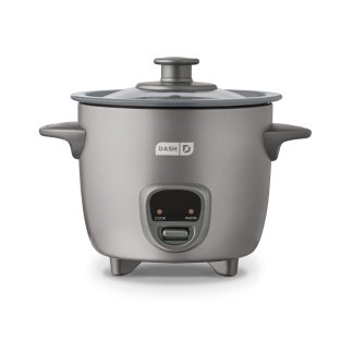 Mini Rice Cooker with Keep Warm