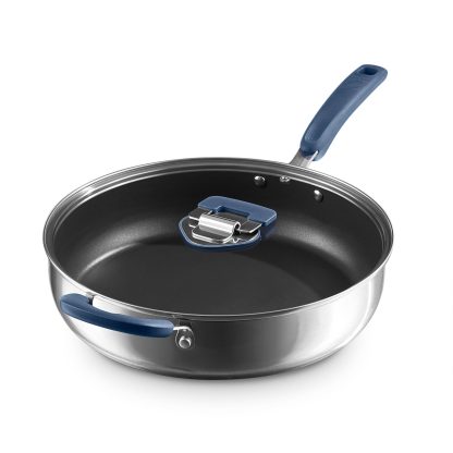 Zakarian by Bydaassh 5qt TruPro Stainless Steel Saute Pan with Lid