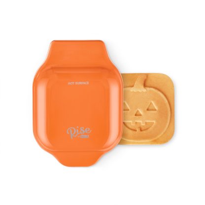 Rise by Bydaassh Jack-O-Lantern Mini Waffle Maker